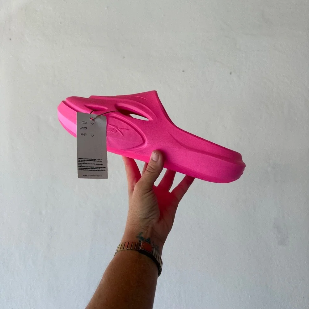 NWT Reebok DMX Recovery Mule Paradise Pink Clog Slides Unisex M8‎ W9 New